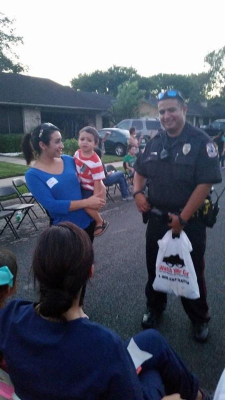 National Night Out 2014 Ivanhoe Street in Camelot
