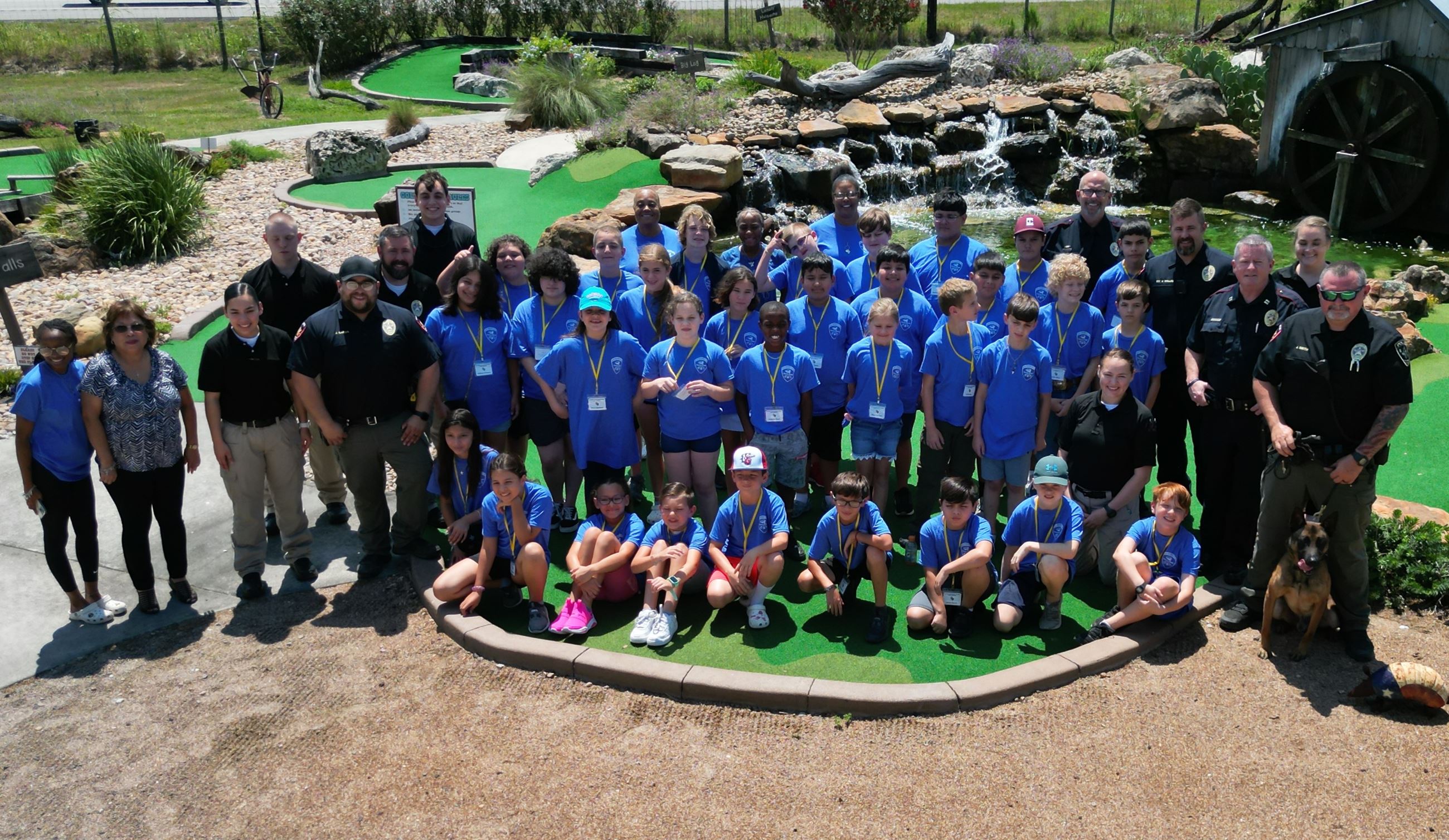 VPD Youth Camp 2023, Students and Officers