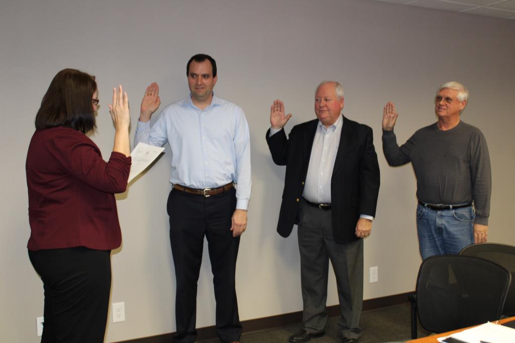 Sales Tax Development Corporation swearing-in