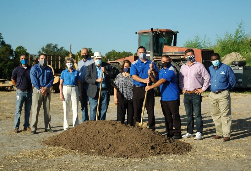 City and community leaders gather for ceremonial groundbreaking