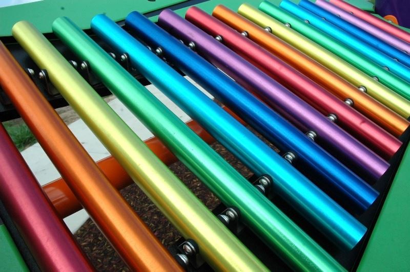 Rainbow Xylophone at Ethel Lee Tracy Park