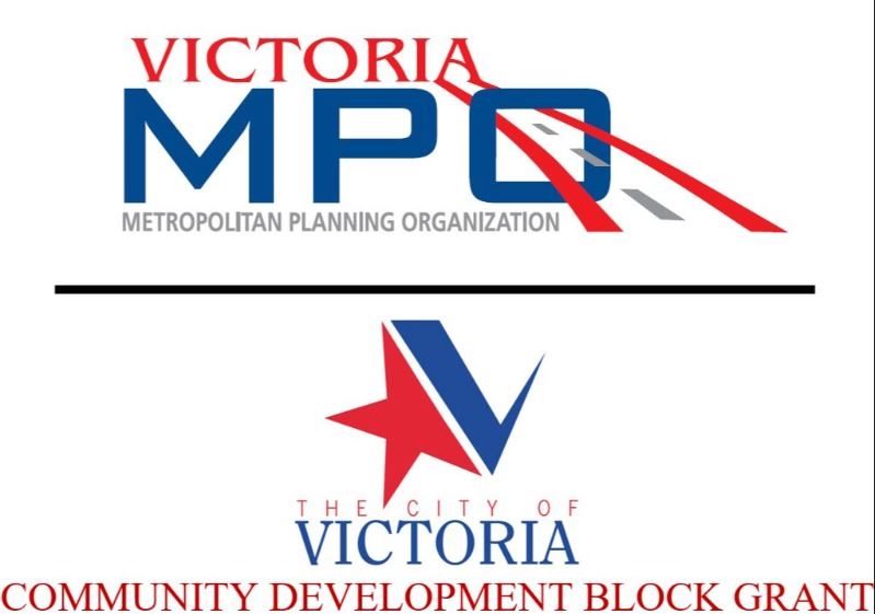 Logos for Victoria Metorpolitan Planning Organization and Community Development Block Grant