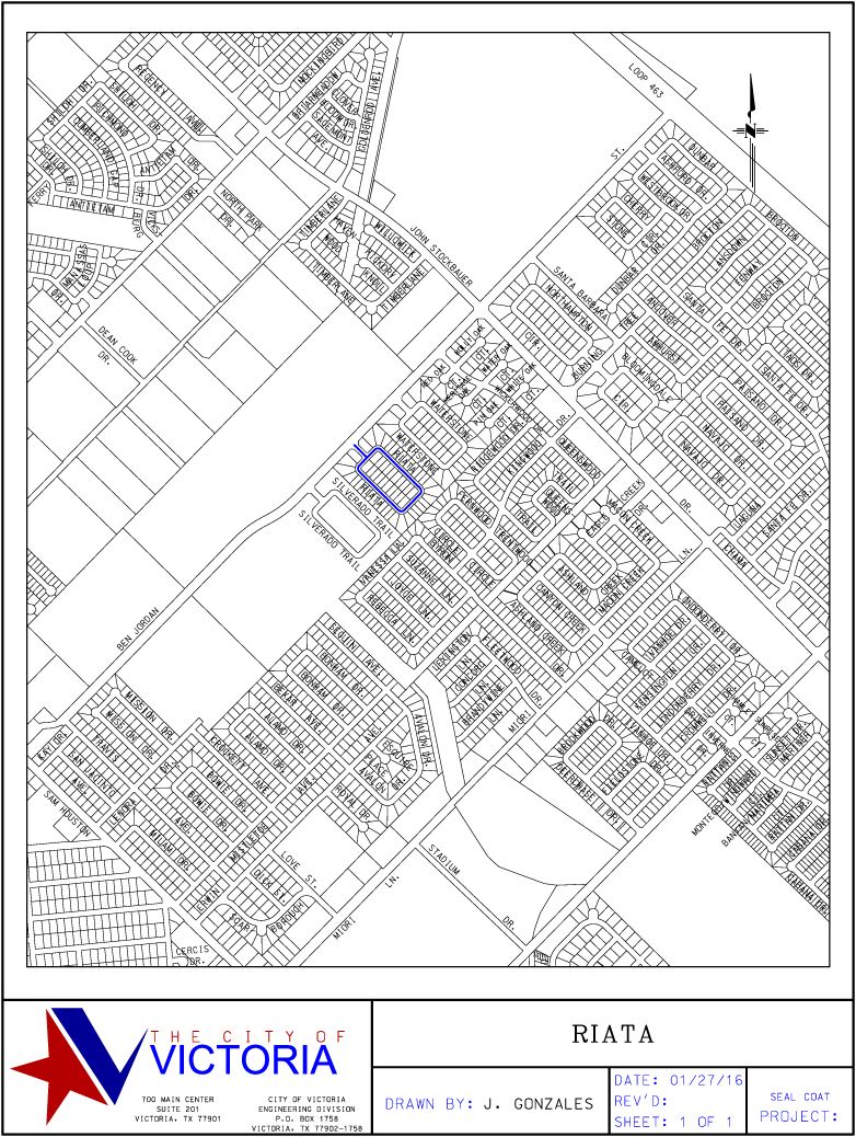 A map highlighting the Riata subdivision
